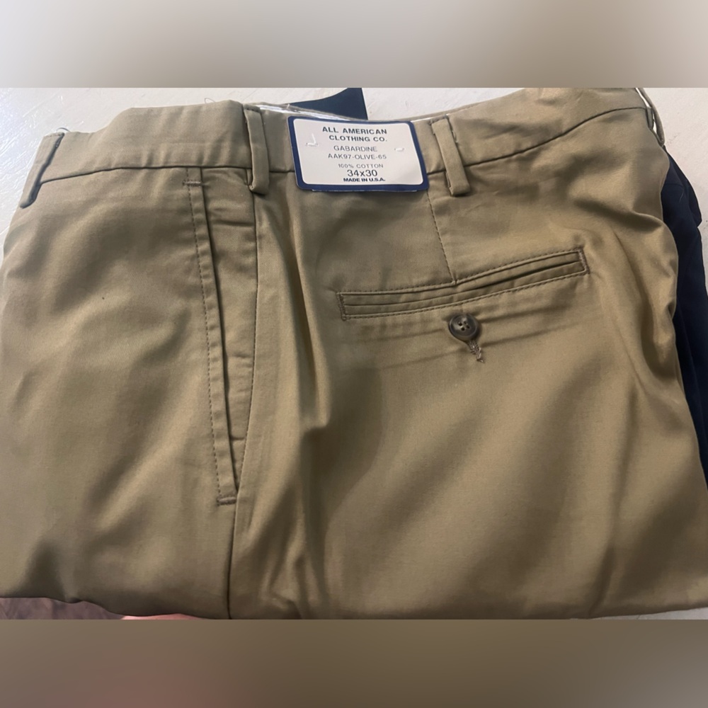 Brand new Johnston & Murphy Olive Pants…tags still on